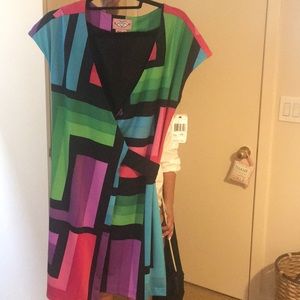 Phoebe couture dress block color
